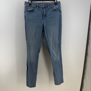 Universal Thread Jeans Womens 10/30R Blue High Rise Skinny Stretch Denim‎ Casual